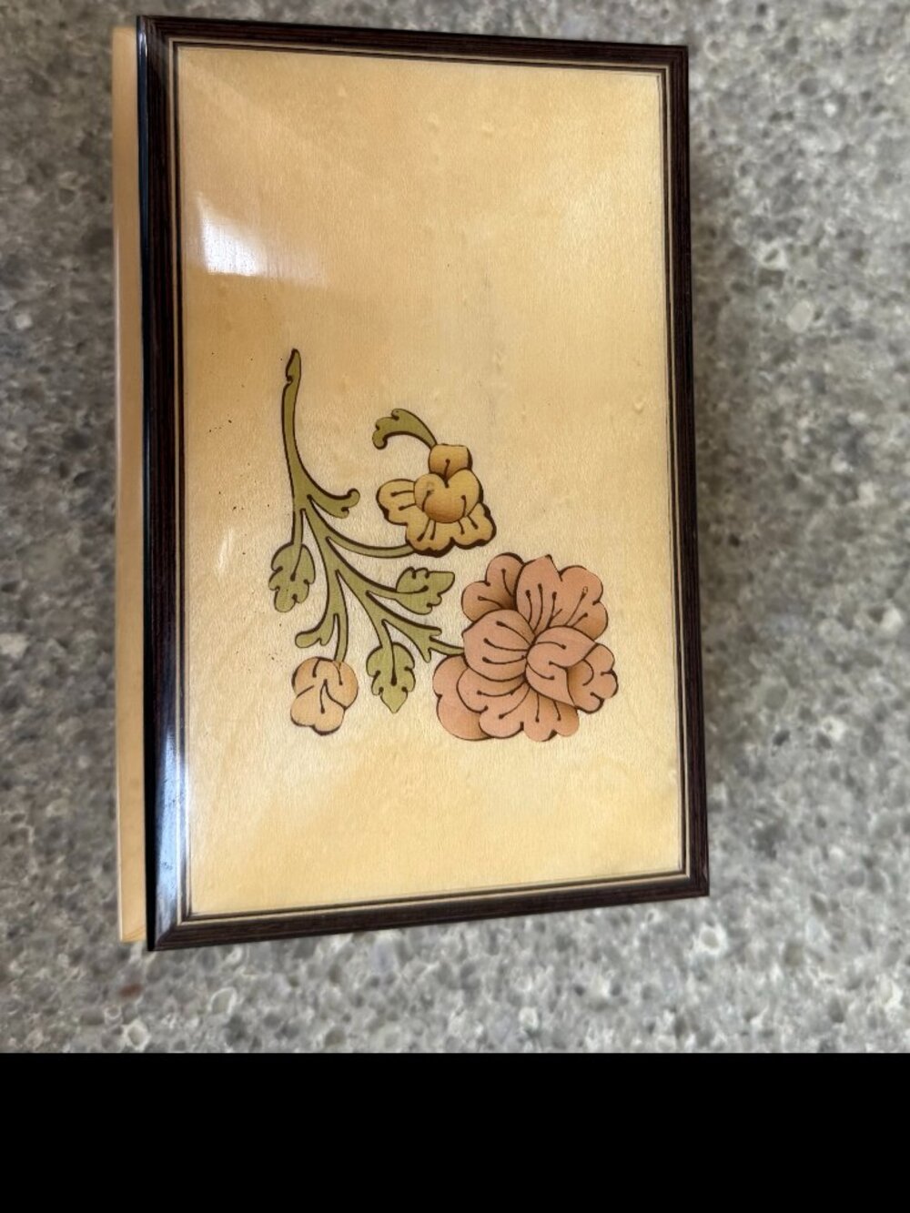 Jewelry MUSIC Box SAN FRANCISCO MUSIC BOX Co HANDCRAFTED in ITALY